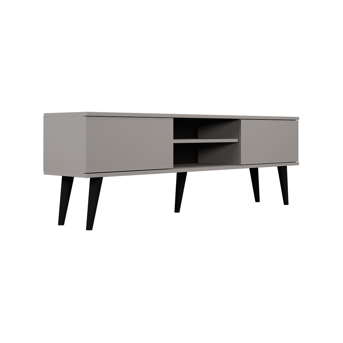 TV-MÖBEL Toronto Grau - Grau, Holzwerkstoff (160/55/35cm) - Petits-meubles