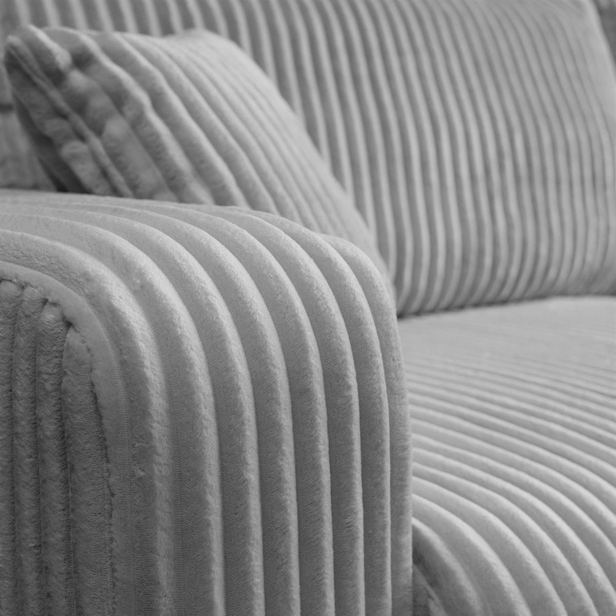 ECKSOFA PRESTIGE SOFT mit Schlaffunktion und Bettkasten, Tilia 86 - Hellgrau, Textil (277/143cm) - Lookway