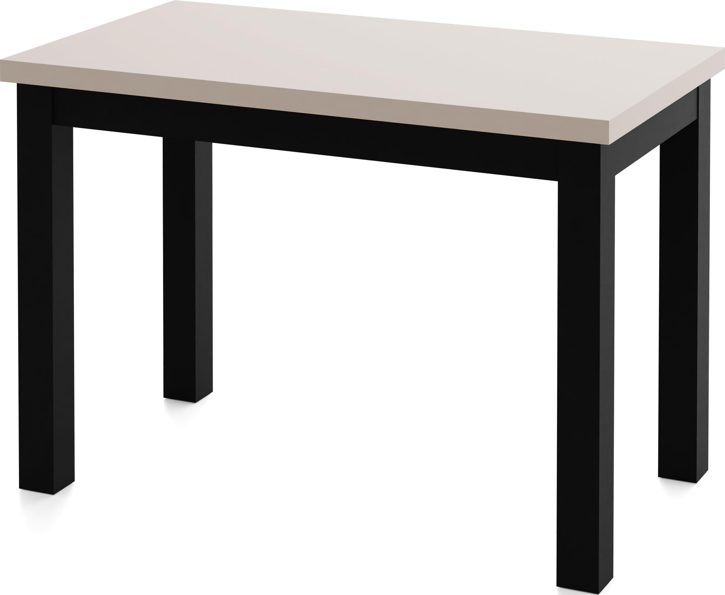 ESSTISCH Arden rechteckig, Grau Beige Kaschmir 100/60/73 cm - Kaschmir/Beige, Holz/Holzwerkstoff (60/100/73cm) - WFL GROUP