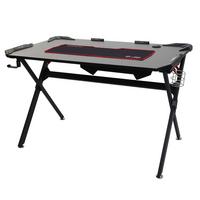 SCHREIBTISCH rechteck Schwarz - Schwarz, Holz (76/130/78cm) - MCW