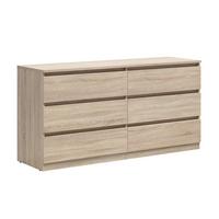 KOMMODE Edwin Helles Holz - Braun, Holzwerkstoff (150/75/45cm) - Petits-meubles