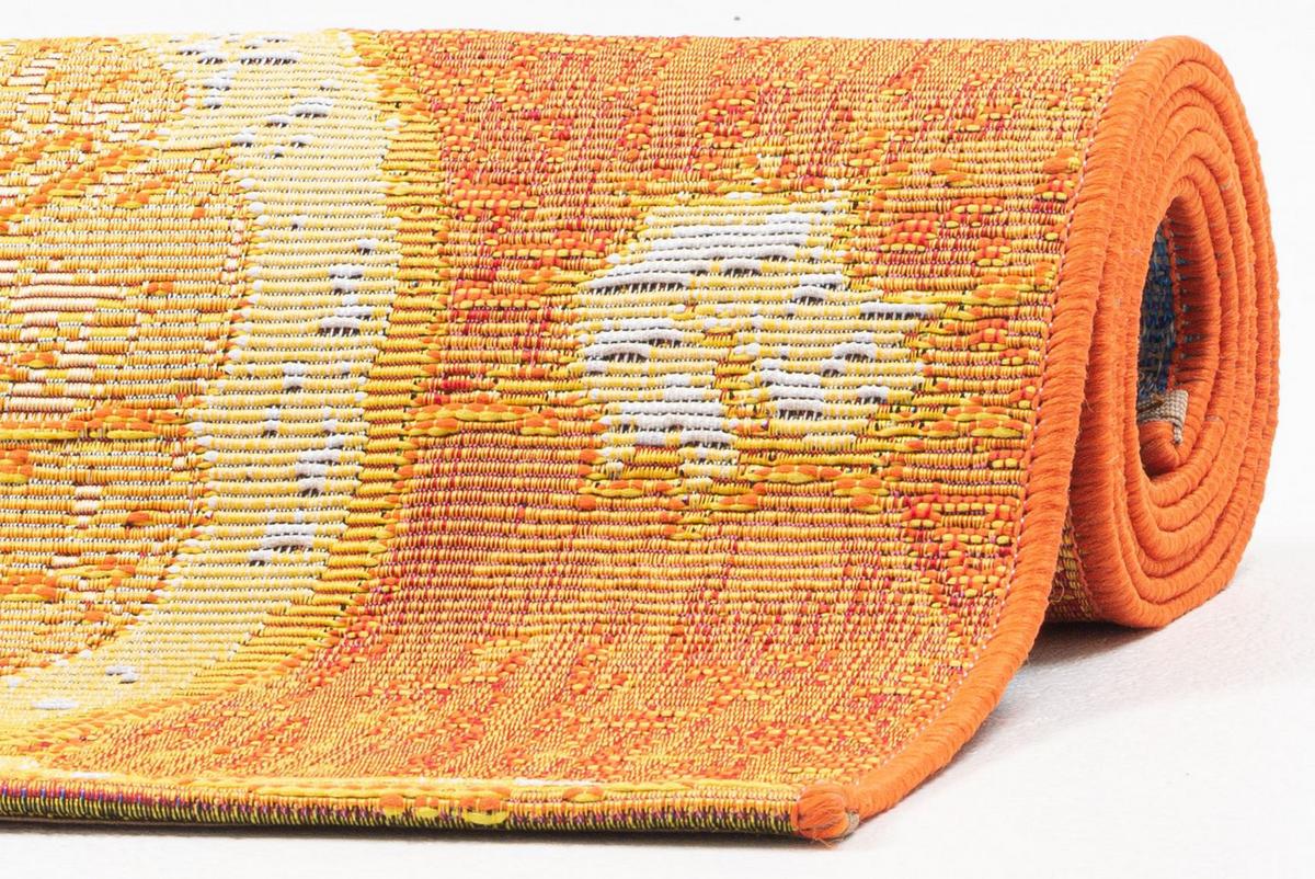 OUTDOORTEPPICH Rantum Beach 60x100 cm - Orange, Textil (60/100cm) - Sansibar SYLT