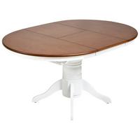ESSTISCH ausziehbar Braune Esche 106-150/106 cm Holz Akron - Braun, Holz (106/106/74cm) - Beliani