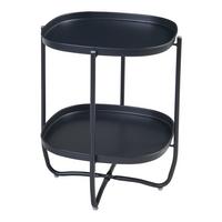 TABLETTTISCH Sandefjord - Schwarz, Metall (46/46/57.5cm) - [en.casa]