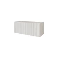 LOWBOARD NOA-2-W 100x40x40 cm - Weiß - Weiß, Holzwerkstoff (100/40/40cm) - ALTDECOR