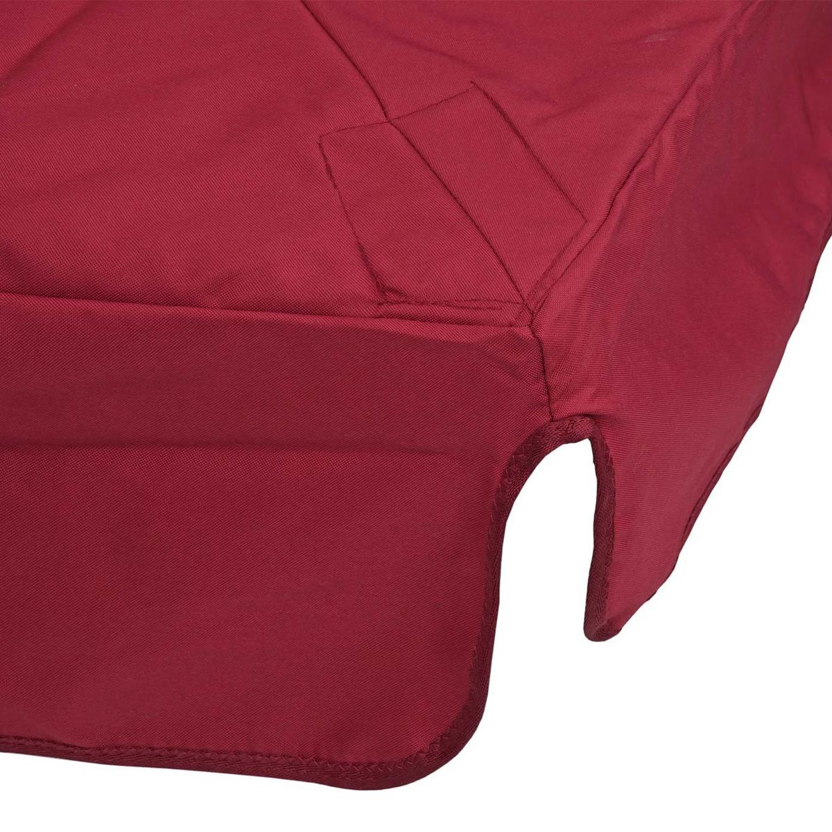 ERSATZ-BEZUG FÜR SCHIRM Bordeaux - Bordeaux, Textil (335/335cm) - MCW