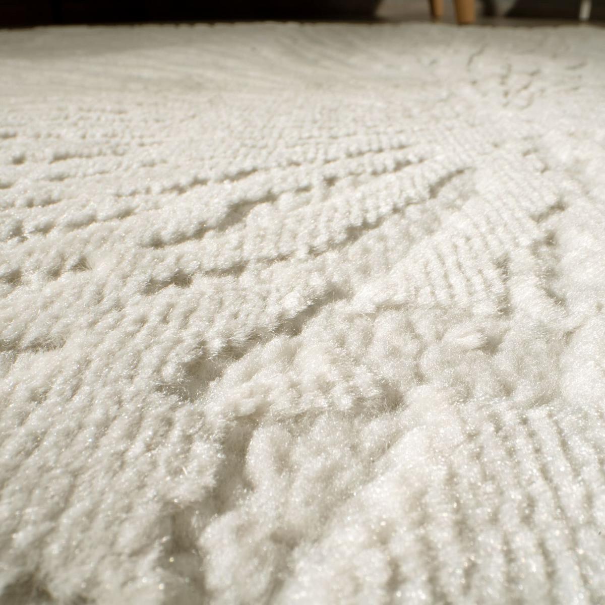 FLACHWEBETEPPICH Boho Creme 80 x 150 cm - Creme, Kunststoff (80/150cm) - TT Home