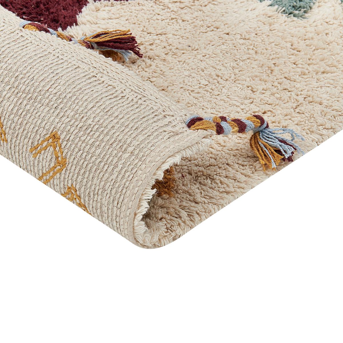 KURZFLOR-TEPPICH Duzce 200/140 cm - Multicolor, Textil (140/200cm) - Beliani