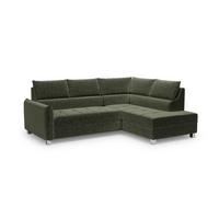 ECKSOFA Marno - Grün, Holzwerkstoff/Textil (260/200cm) - Fun Möbel