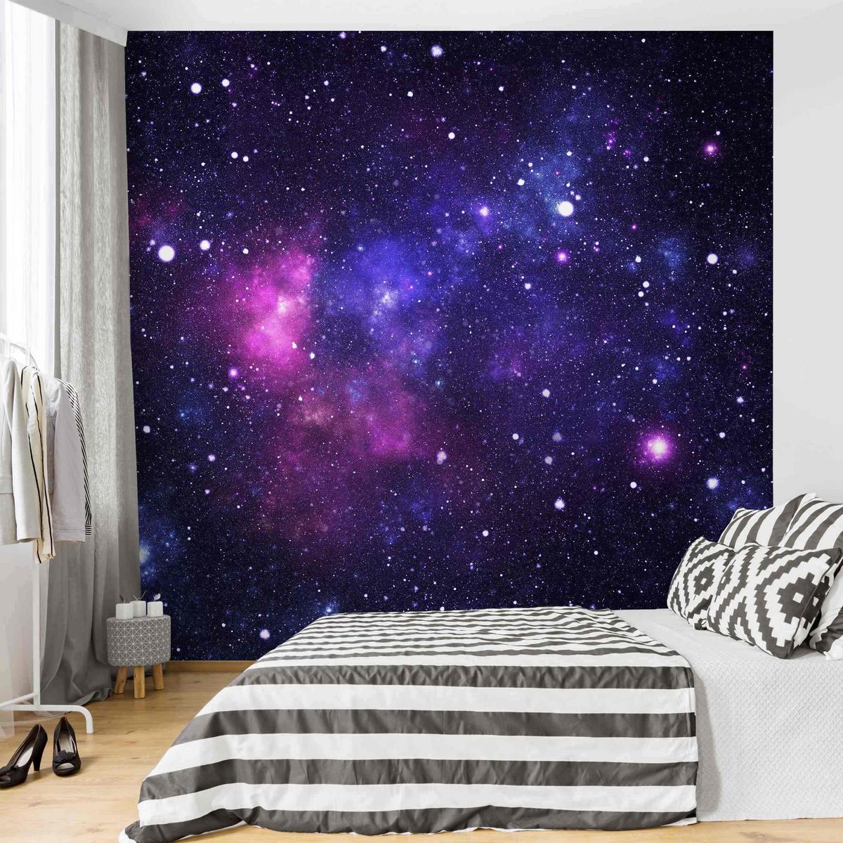FOTOTAPETE Galaxie 240/240 cm - Multicolor, Papier (240/240cm) - Bilderwelten