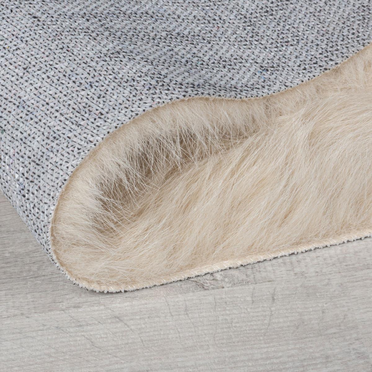 TEPPICH Waschbar LUNE, mit Struktur, Creme, 180 x 290 cm - Beige, Textil (180/290cm) - KADIMA DESIGN