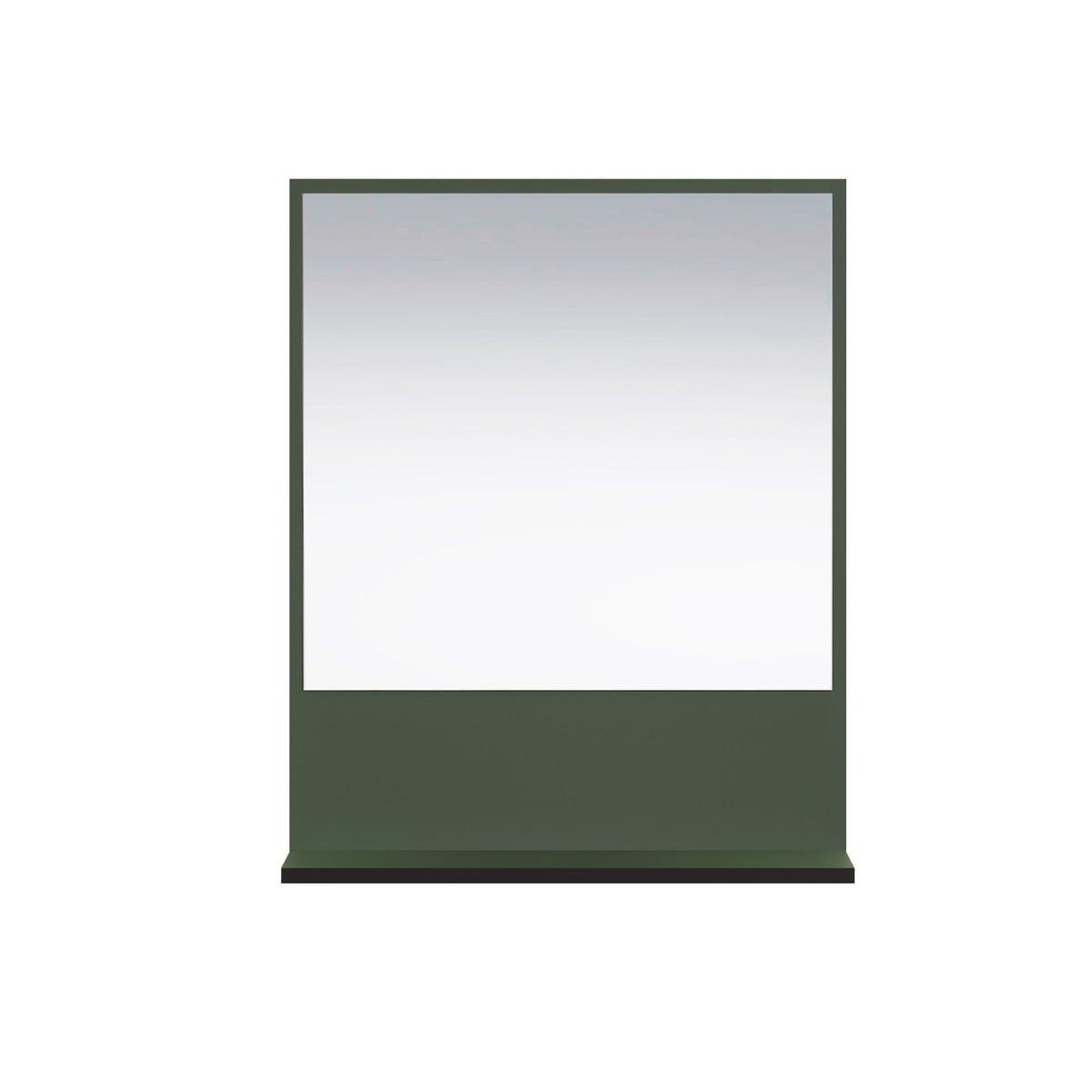 WANDSPIEGEL PureBliss Grün - Grün, Holzwerkstoff (60/74/14cm) - Trendteam