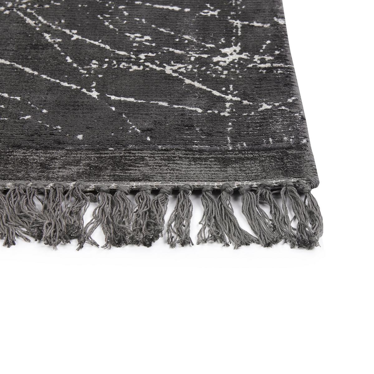 KURZFLOR-TEPPICH Hanli 200/140 cm - Grau, Naturmaterialen (140/200cm) - Beliani