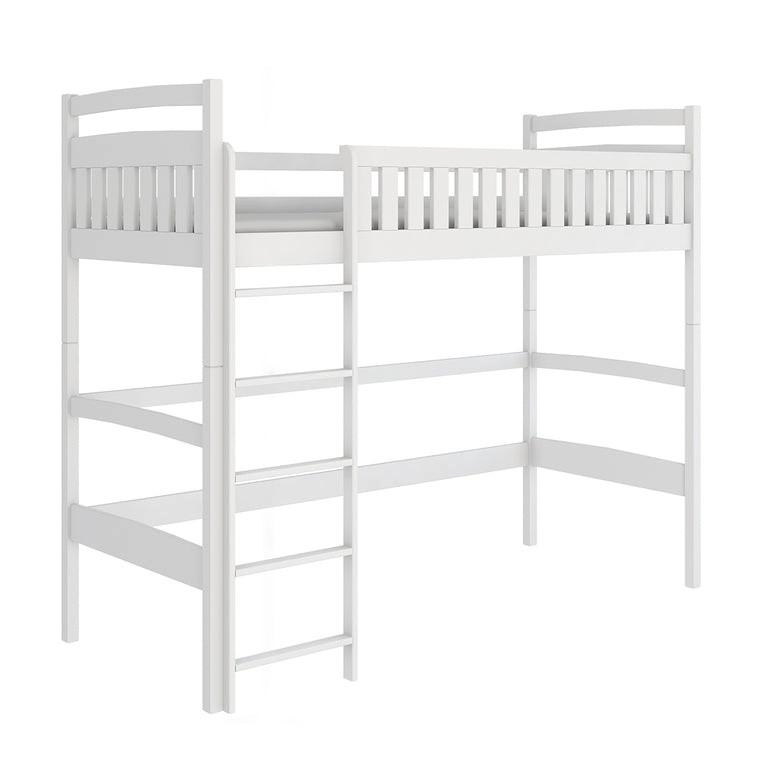 BETT 90/200 Camille Weiß - Weiß, Holz (90/200cm) - Petits-meubles