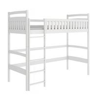 BETT 90/200 Camille Weiß - Weiß, Holz (90/200cm) - Petits-meubles