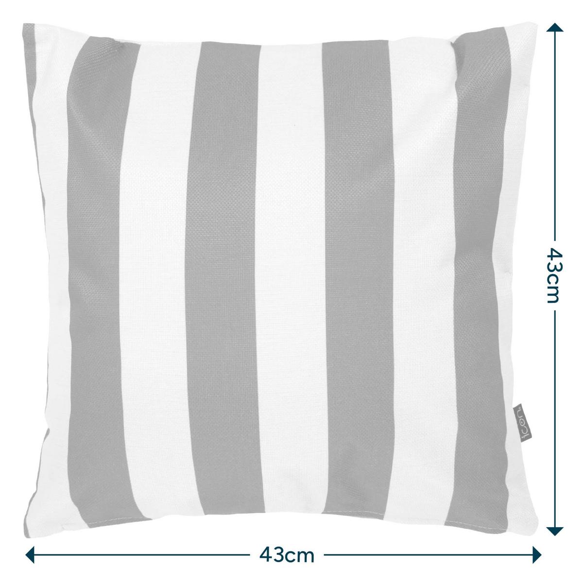 OUTDOORKISSEN 4er Set - Braun, Textil (43/43cm) - icon