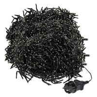 LED LICHTERKETTE Cluster Außen Innen 24,9 m Weihnachtsbeleuchtung 1920 LED Warmweiß - Weiß, Kunststoff (2790cm) - ECD-Germany