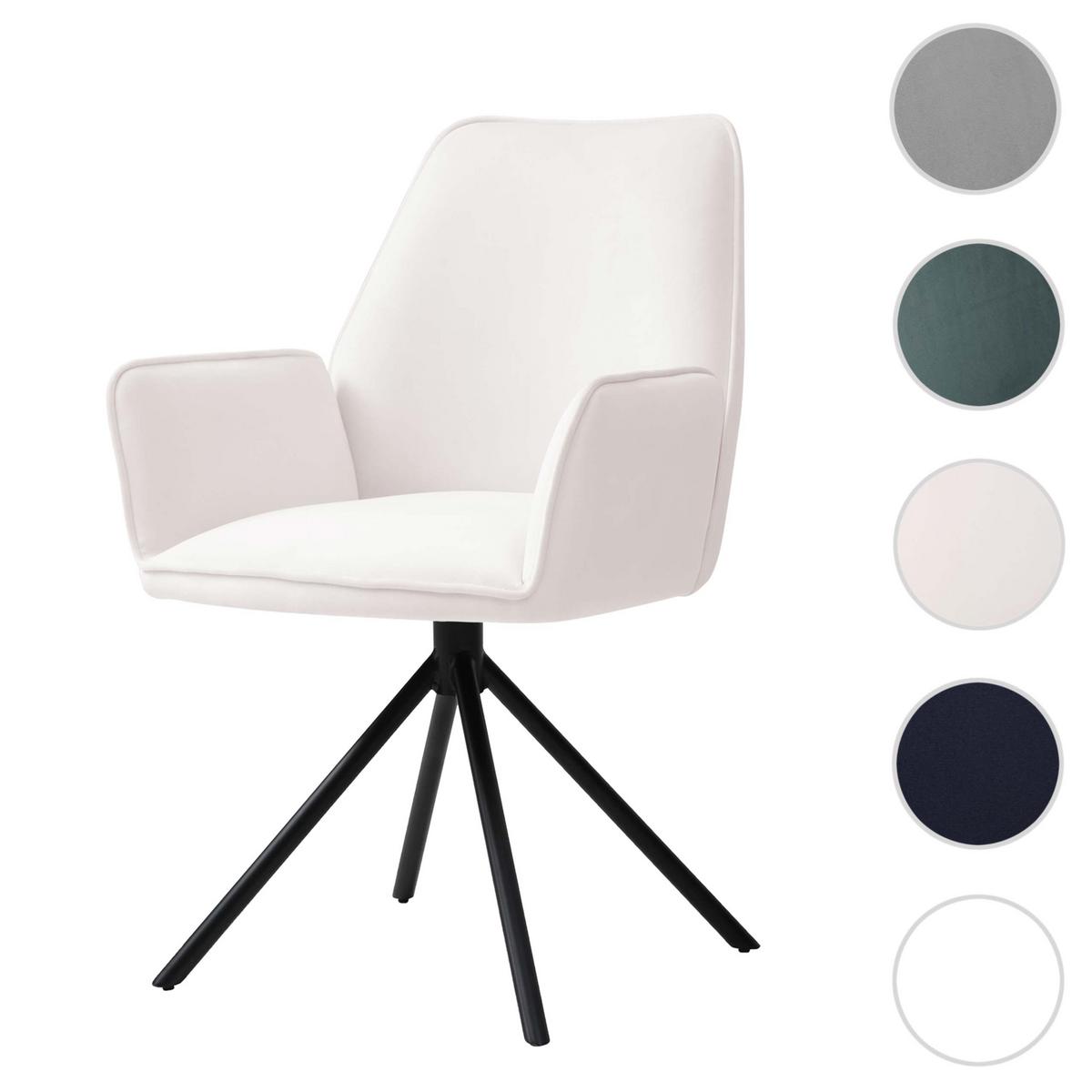 ESSZIMMERSTUHL Beige, Schwarz - Beige/Schwarz, Textil (60/86/60cm) - MCW