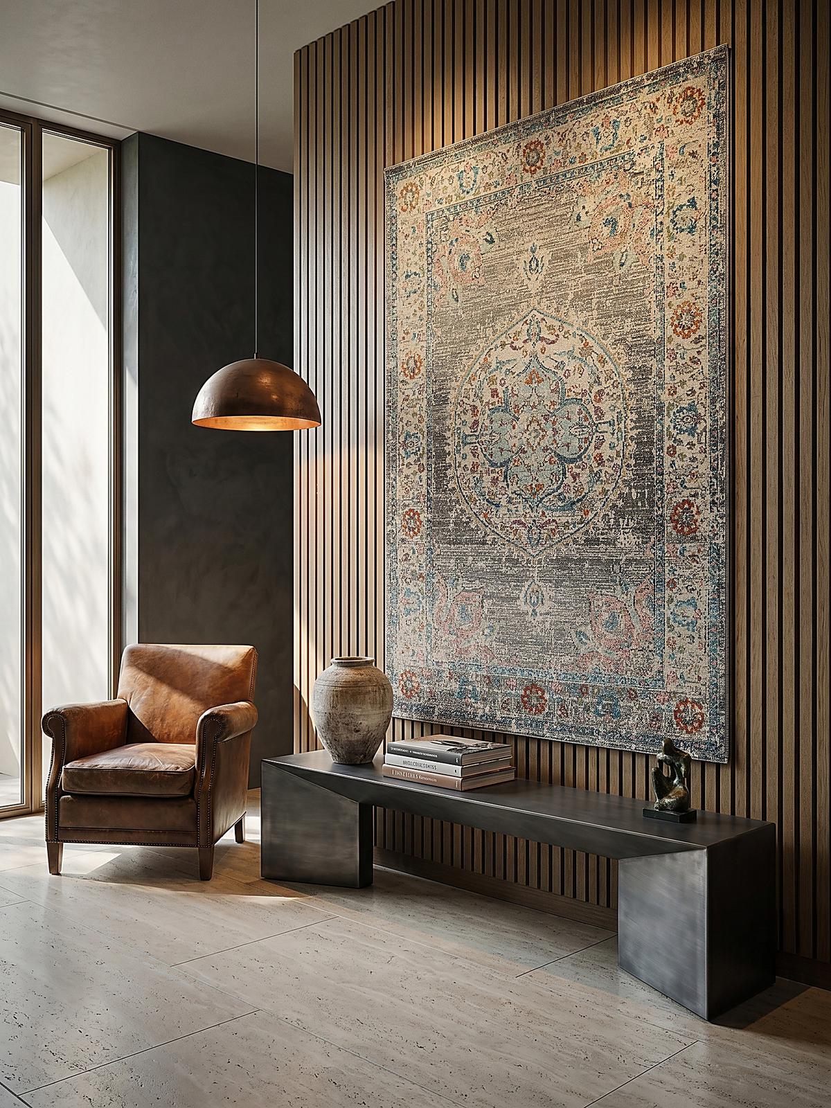 TEPPICH Outdoor Orientalisch LIMMAT Polypropylen Grau 80 x 300 cm - Grau, Textil (80/300cm) - KADIMA DESIGN