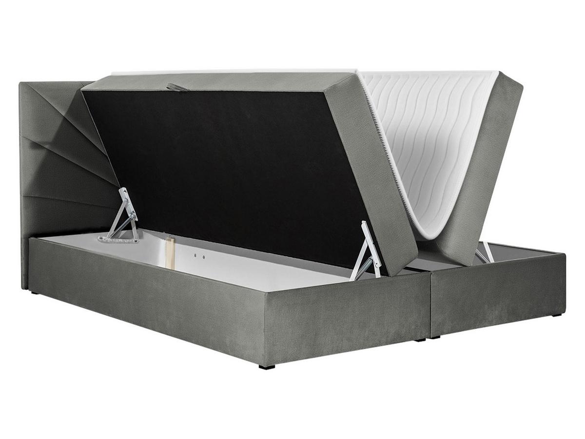 BOXBETT Top 4 - H3 - Blau, Holz (160/200cm) - MIRJAN24