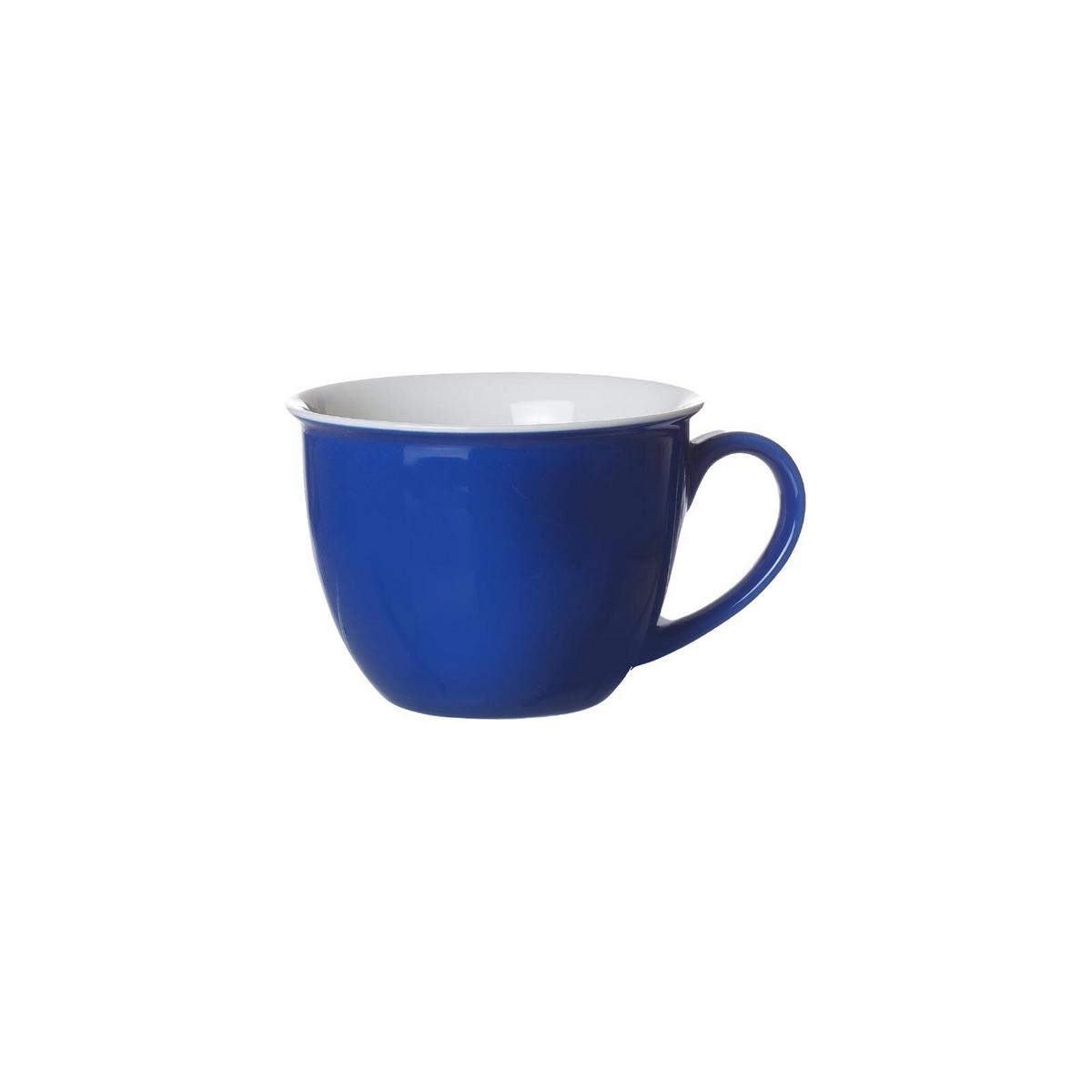 JUMBOTASSEN Doppio Indigo Blau 350 ml 6er Set - Blau, Keramik (0.35L) - Ritzenhoff Breker