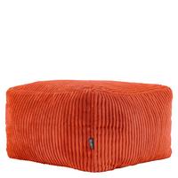SITZPOUF Amara - Terracotta, Textil (42/24/42cm) - icon