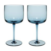WEINGLÄSER Like Glass Ice 270 ml 2er Set - Blau, Glas (0.27L) - like.Villeroy & Boch