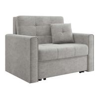 SCHLAFSOFA Viva Lux I - Hellgrau, Holz/Textil (103/85/98cm) - MIRJAN24