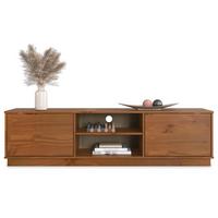 LOWBOARD MAITE Kastanie - Kastanienfarben, Holz (170/45/38cm) - IDIMEX