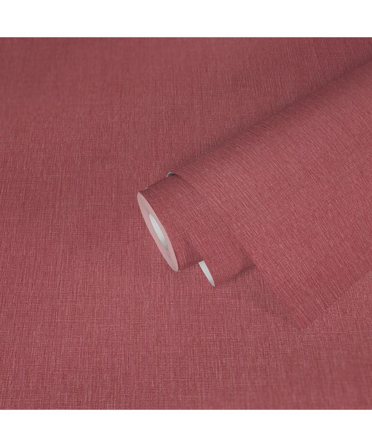 VLIESTAPETE Rot 53/1005 cm - Rot, Textil (53/1cm) - KUNSTLOFT