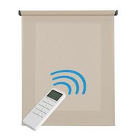 ROLLO motorisiert, Beige, 100 x 250 cm - Beige, Kunststoff (100/250cm) - STORESDECO