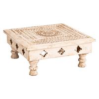 TISCH aus Holz, braun, 33x14cm - Beige, Holz (33/33/14cm) - Wanderlust
