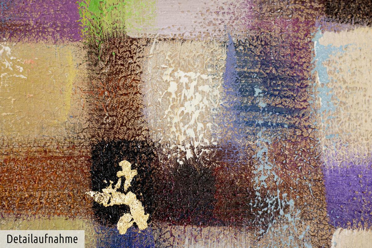 ACRYLBILD HANDGEMALT 100/75 cm - Multicolor, Holz/Textil (100/75cm) - KUNSTLOFT