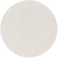 HOCHFLOR VELOURS TEPPICH LUNA RUND - Hellgrau, Textil (133/133cm) - Snapstyle