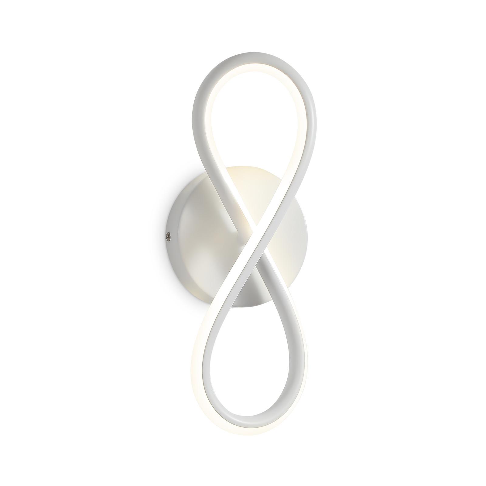 LED - WANDLEUCHTE Regnirion 12.0/9.0/31.0 cm - Weiß, Metall (12/9/31cm) - ZMH
