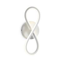 LED - WANDLEUCHTE Regnirion 12.0/9.0/31.0 cm - Weiß, Metall (12/9/31cm) - ZMH