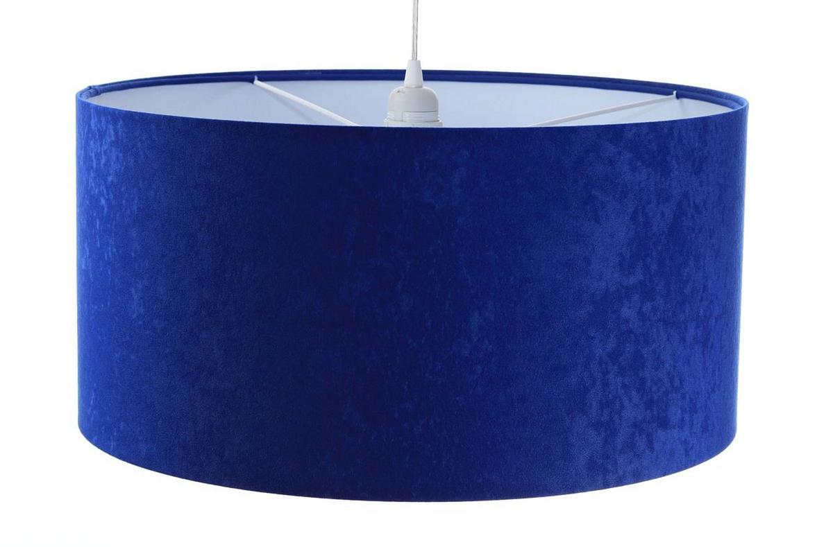 HÄNGELEUCHTE Blau 50/25 cm - Blau/Weiß, Kunststoff (50/0.8/25cm) - ONZENO