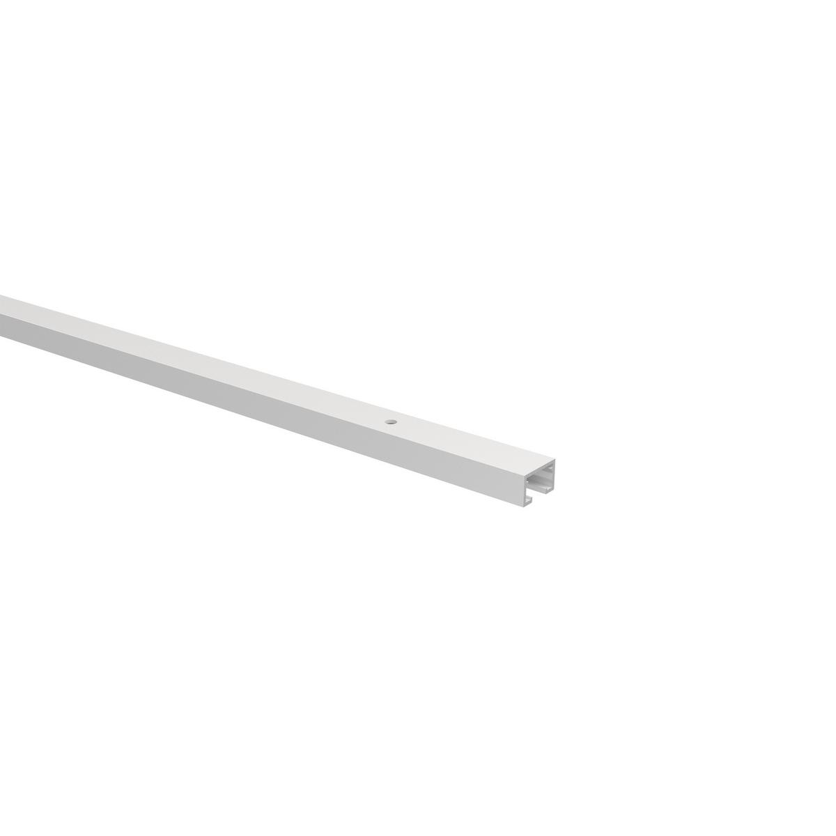 GARDINENSCHIENE / OBJEKTSCHIENE Primax 420 cm (geteilt in 3 x 140 cm), 1-läufig Weiß - Weiß, Metall (1.4/0.9/420cm) - INTERDECO