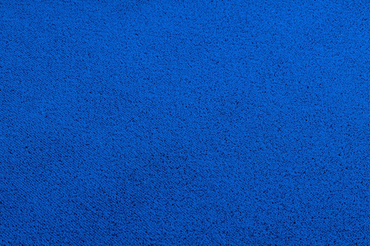 KUNSTRASEN SPRING blue 120/200 cm - Blau, Textil (120/200cm) - rugsX