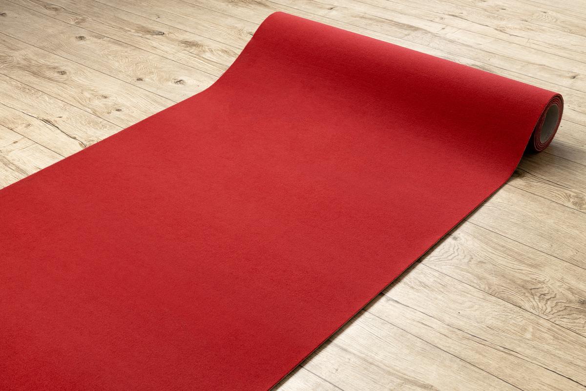 LÄUFER Antirutsch RUMBA 120/170 cm - Rot, Textil (120/170cm) - rugsX