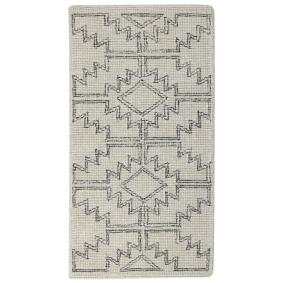 TEPPICH geflochten Urla 150/80 cm - Beige, Textil (80/150cm) - Beliani