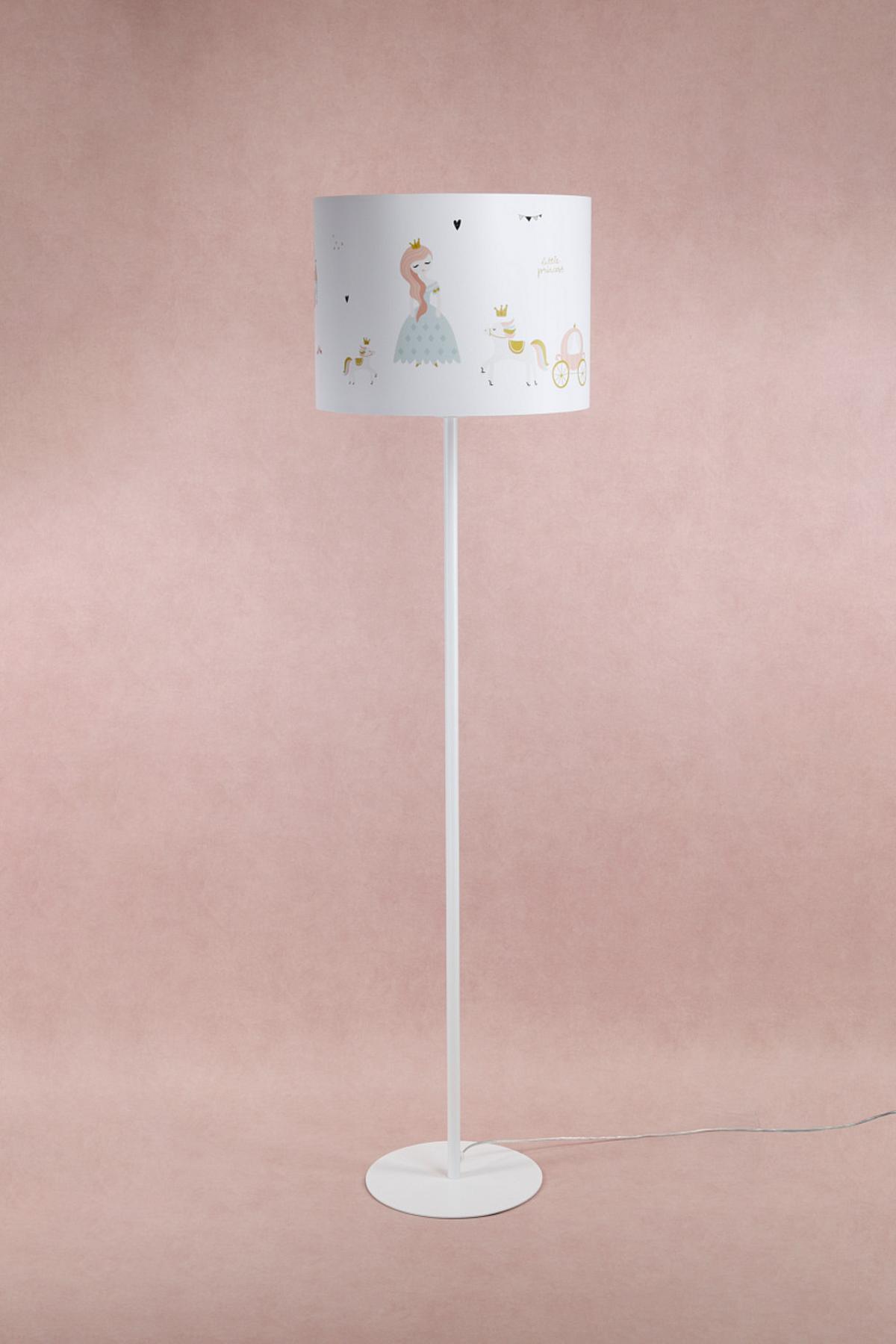 STEHLAMPE Bunt 40/30 cm - Multicolor/Weiß, Kunststoff (30/3.8/30cm) - ONZENO