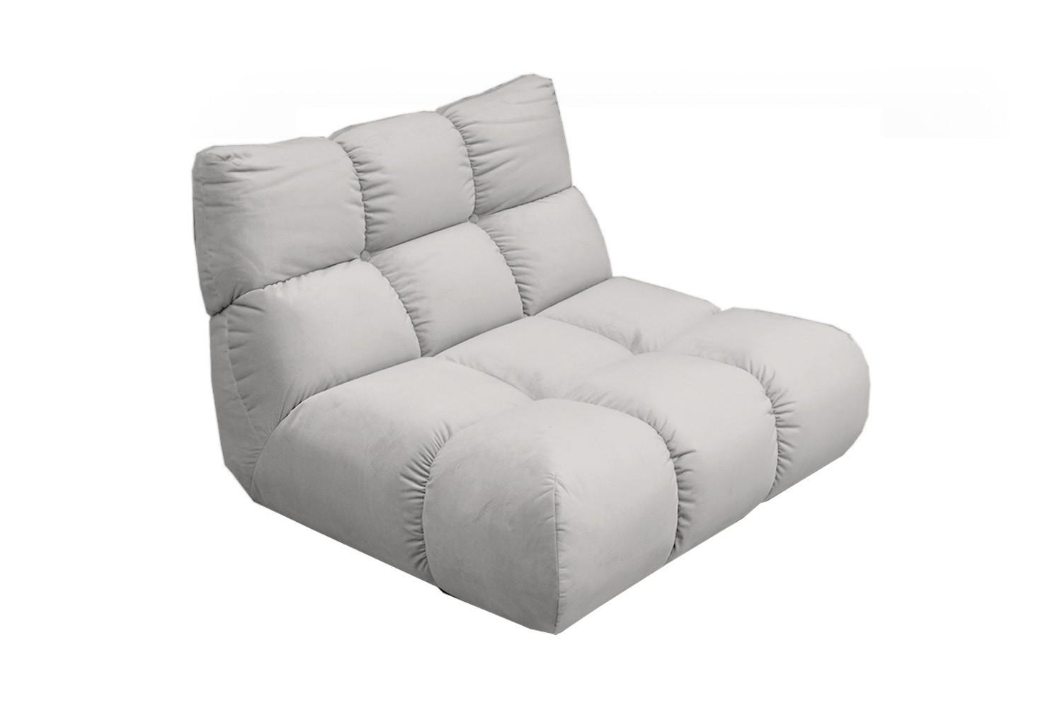 DREHSESSEL VIVIEN Silber Velvet Drehbar (360°) - Silberfarben/Schwarz, Kunststoff/Textil (112/85/108cm) - KAWOLA