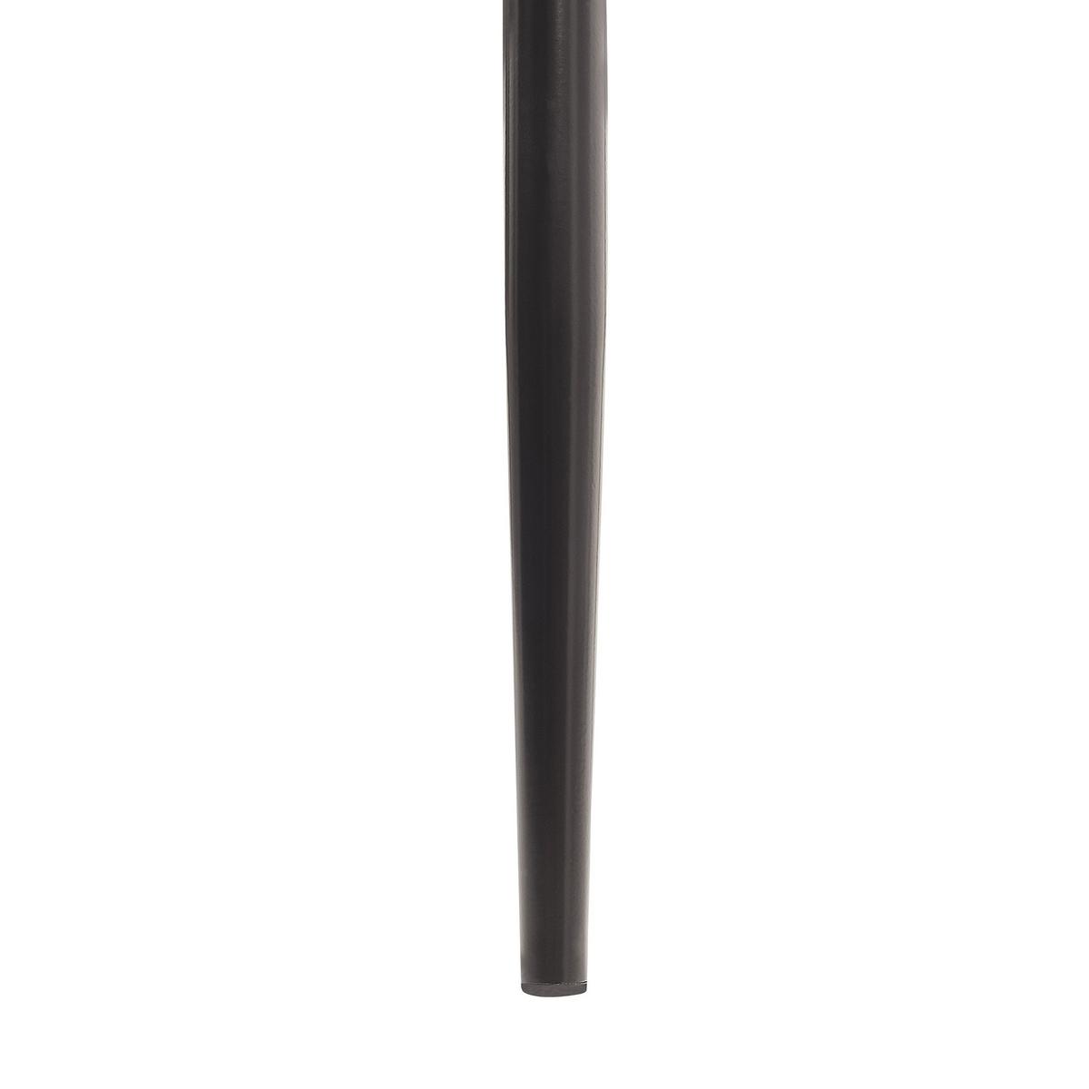 ESSZIMMERSTUHL 2er-Set Samtstoff Grün Melrose - Grün, Textil/Metall (51/82/59cm) - Beliani