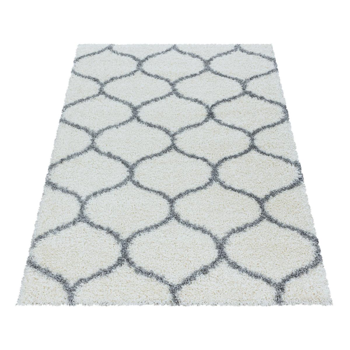 TEPPICH Hochflor RONDA in Creme, im Skandi-Stil, 240 x 340 cm - Beige, Textil (340/240cm) - KADIMA DESIGN