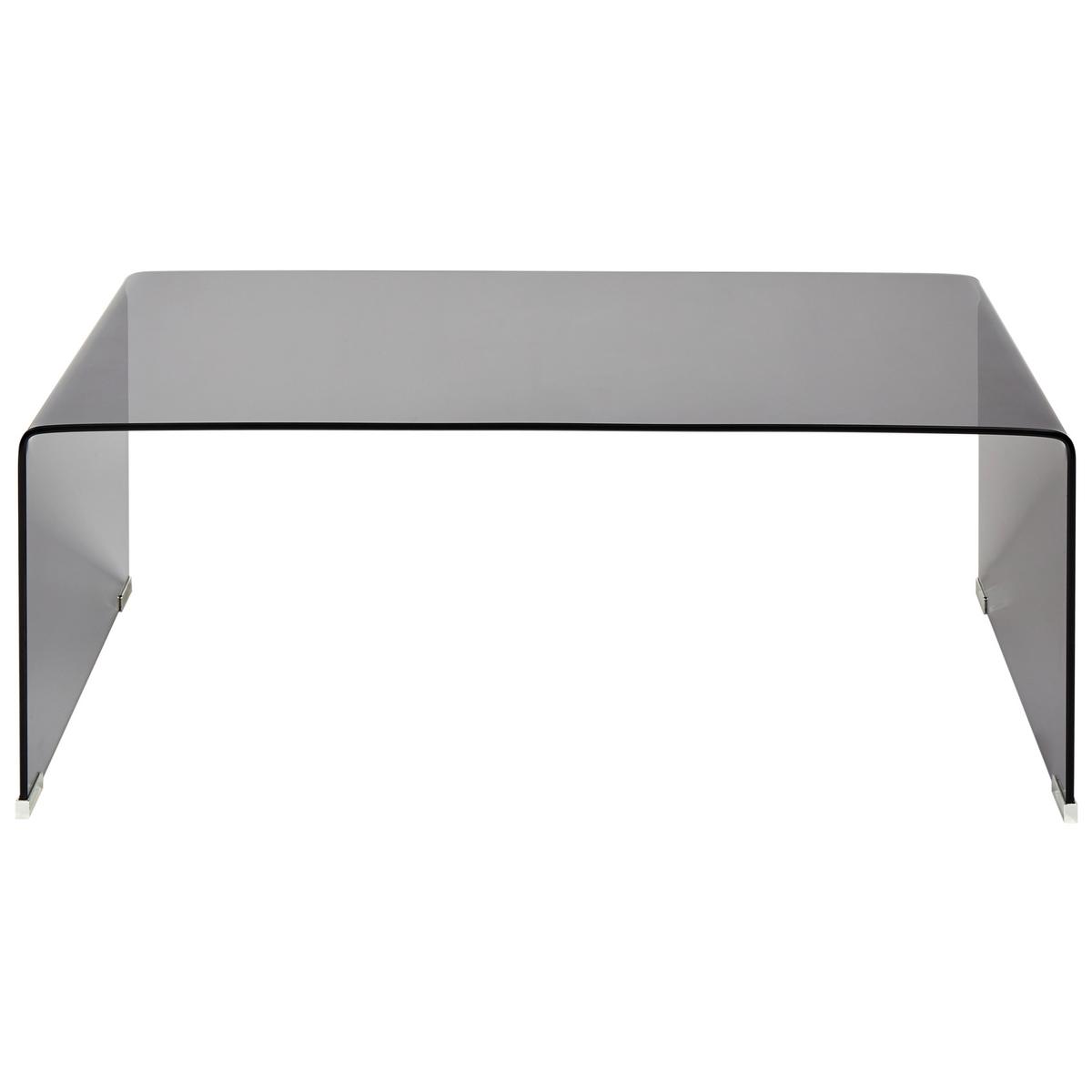 COUCHTISCH Schwarz Kendall - Schwarz, Glas (100/50/40cm) - Beliani