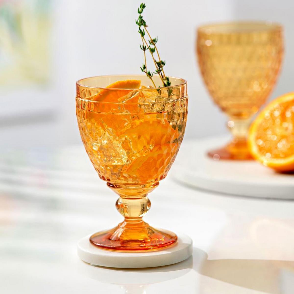 WASSER-, WEIN- UND SEKTGLÄSER Boston Coloured Saffron 12er Set - Gelb, Glas - Villeroy & Boch