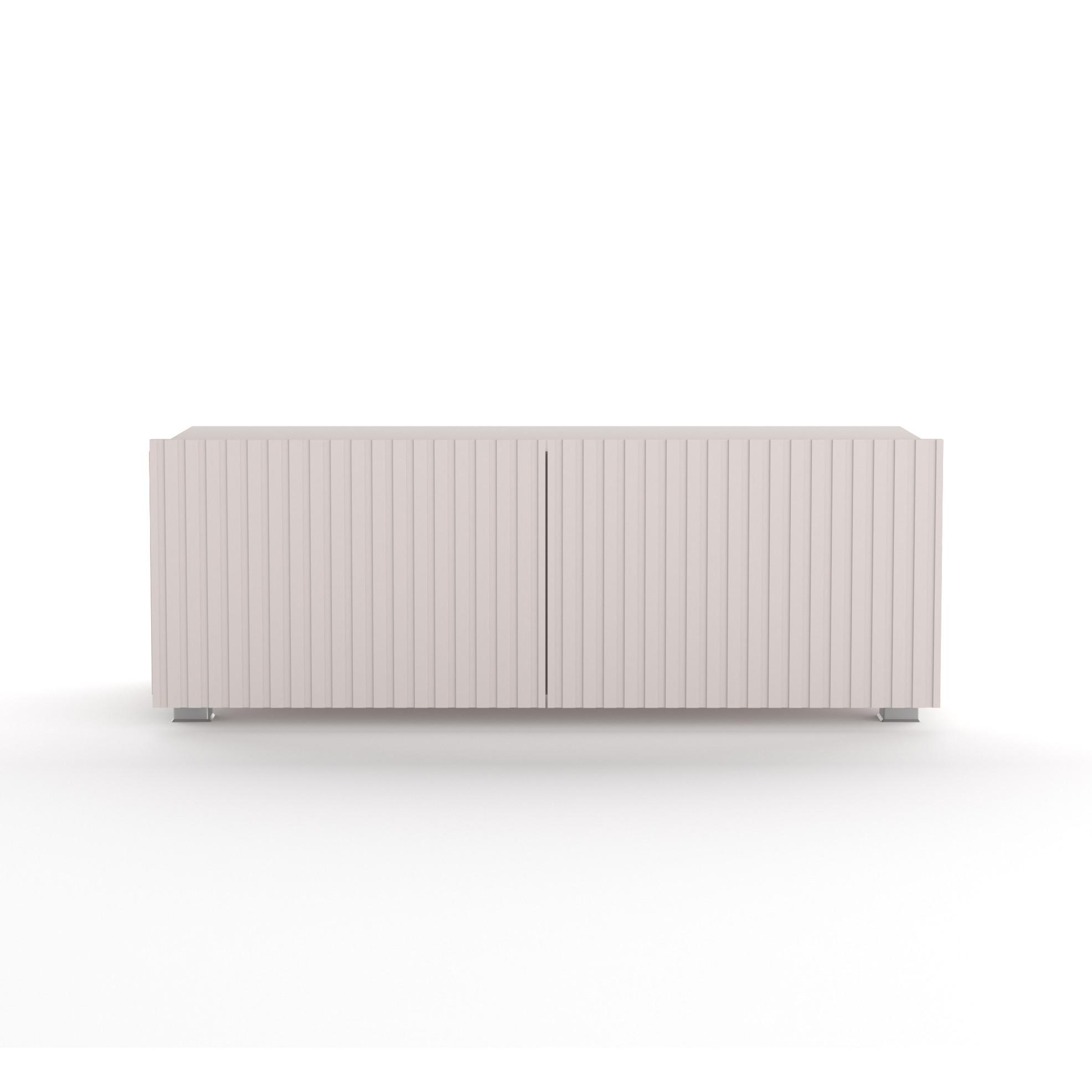 LOWBOARD Kavell mit 2 Türen, 100 cm, stehend/hängend, kaschmir - Kaschmir, Holzwerkstoff (100/37.5/43cm) - Beautysofa