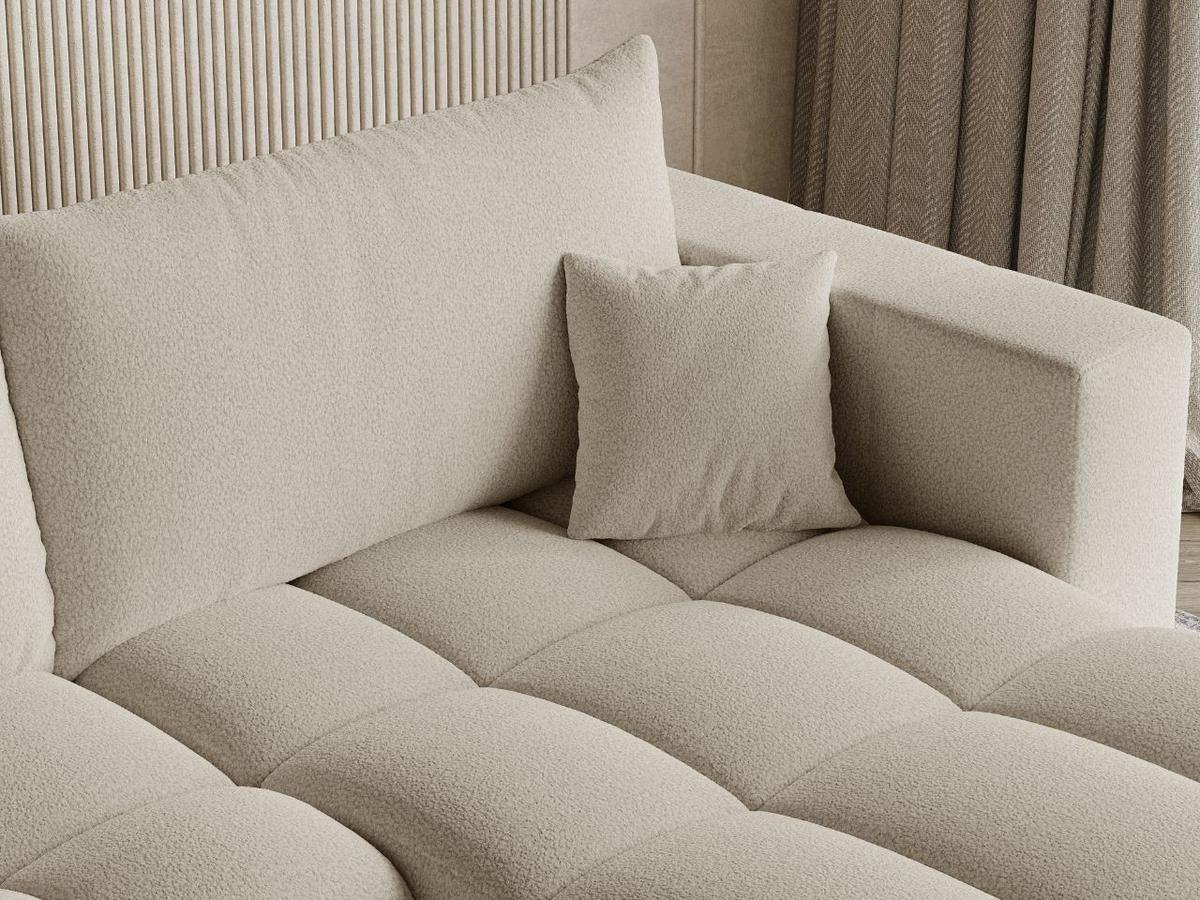 ECKSOFA Neva Beige - Beige, Holz/Textil (280/170cm) - Graingold