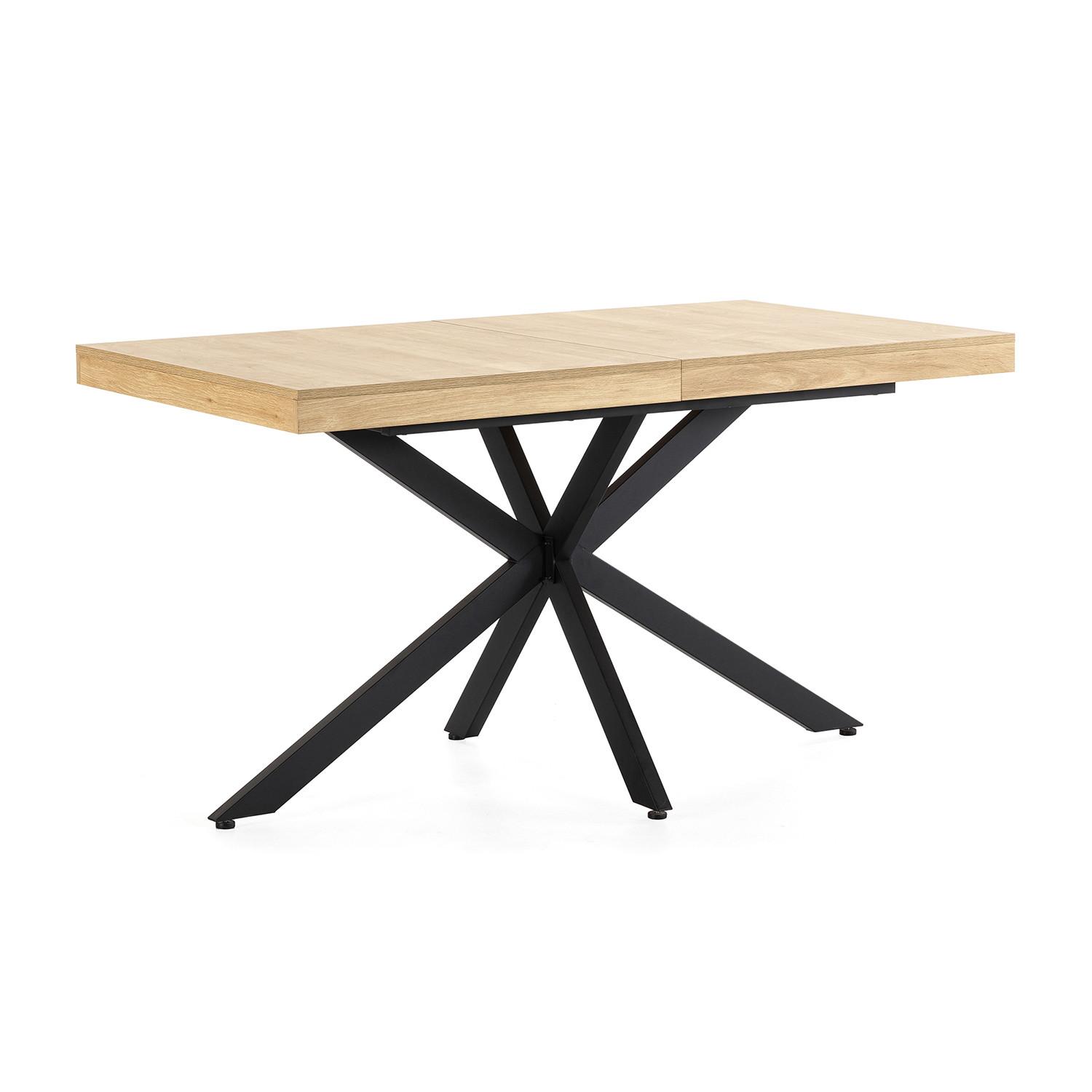 ESSTISCH Genova in Eiche, 140-180 cm - Eichefarben, Holzwerkstoff (80/140/75cm) - VS Venta-stock